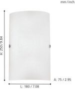 Настенный светильник Eglo Troy 3 85979