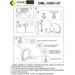 Настольная лампа Omnilux Linari OML-10501-07