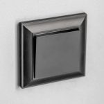 Перекрестный переключатель Werkel одноклавишный черный матовый W1113008 4690389156687