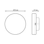 Лампа светодиодная Gauss GX53 5,5W 4100К матовая 10849262