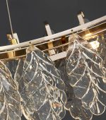 Подвесная люстра Delight Collection D8011P/R-800 gold/smoky