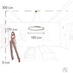 Подвесная люстра Loft IT Mondrian 10408/1000