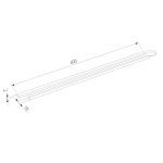 Мебельный светодиодный светильник Elektrostandard Kit Led Stick LTB74 3W 4000K 4690389169687