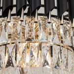 Подвесная люстра Modelux ML.7010.9 BK