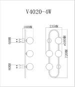 Бра Moderli Krona V4020-4W