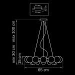 Подвесная люстра Lightstar Sferetta 801124