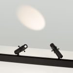 Трековый магнитный светильник Arlight MAG-ORIENT-SPOT-CROP-ZOOM-TC-R35-6W Warm3000 (BK, 19-29 deg, 48V) 045067