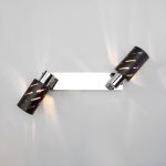 Бра Eurosvet 20090/2 черный/хром