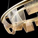 Подвесная люстра LED4U L7706-800 GD