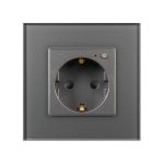 Розетка электрическая с Zigbee управлением Arlight SCT-OMALI-EUZB1-PL-GR (240V, 16A, Zigbee) 050101