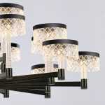 Подвесная люстра Delight Collection MD21020075 MD21020075-20A matt black