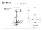 Подвесная люстра Freya Herbert FR2012-PL-09-BZ