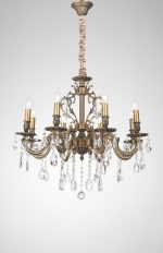 Подвесная люстра Lucia Tucci Barletta 1730.8 Antique