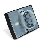 Розетка 2-местная с/з с крышкой Stekker Эрна PST16-9015-03 49138