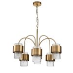 Подвесная люстра Indigo Eleganza 12019/A/6P Brass V000322