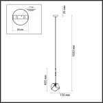 Подвесной светильник Odeon Light STONO 4789/1