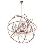 Подвесная люстра LOFT IT Foucaults orb crystal Loft1897/15