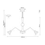 Подвесная люстра Lucia Tucci Natura 072.8 LED