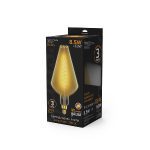 Лампа светодиодная филаментная Gauss E27 8,5W 2000K янтарная 180802105