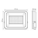 Прожектор Gauss Elementary 613100200P