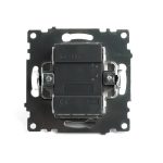 Выключатель 1-клавишный c индикатором Stekker Катрин GLS10-7101-08 49215