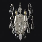 Бра Crystal Lux ESMIRALDA AP2 SILVER