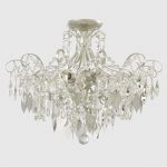 Потолочная люстра Crystal Lux ESMIRALDA PL6 SILVER
