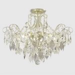 Потолочная люстра Crystal Lux ESMIRALDA PL6 SILVER