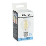 Лампа светодиодная Feron LB-620 Шар E27 20W 6400K 48285