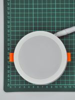 Встраиваемый светильник Elvan VLS-109R-18W-WW-Wh