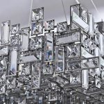 Подвесная люстра Delight Collection P7838-W60 chrome