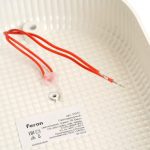 Настенно-потолочный светильник Feron 51511 Светодиодный светильник серии TR ЖКХ Овал 12Вт, 4000К, призма, IP53