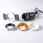 Встраиваемый светильник Fiberli 302T75 (круглая рамка) 12130203