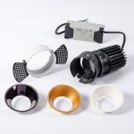 Встраиваемый светильник Fiberli MR1215 (круглая рамка) 12130103