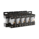 Лампа светодиодная диммируемая Gauss E14 7W 3000K матовая 105101107-D