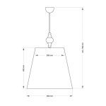 Подвесной светильник Kutek Mood Cero CER-ZW-1 (Z) 100