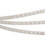 Светодиодная лента герметичная Arlight SPI-P-B60-12mm 5V RGB-PX1-BPT (12 W/m, IP66, 5060, 5m) 041167