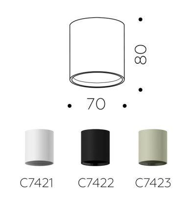 Корпус светильника накладной Ambrella Light DIY Spot C7423