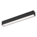 Трековый магнитный светильник Arlight MAG-FLAT-25-L200-6W Warm3000 (BK, 100 deg, 24V, DALI) 046332