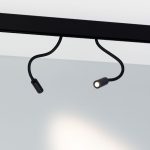 Трековый магнитный светильник Arlight MAG-ORIENT-SPOT-FLEX-R25-3W Warm3000 (BK, 24 deg, 48V) 049562