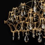 Подвесная люстра Modelux premium ML.7815.1050P GD