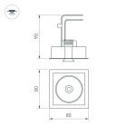 Встраиваемый светильник Arlight 026875