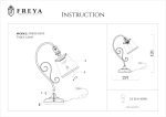 Настольная лампа Freya Driana FR2405-TL-01-BZ