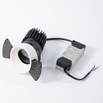 Встраиваемый светильник Fiberli MR1215 (круглая рамка) 12130103