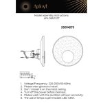 Настенный светильник Aployt Samuele APL.069.11.07