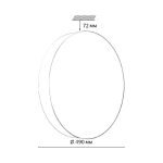Настенно-потолочный светильник Sonex Basica Optima 7779/EL