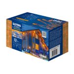 Уличная гирлянда Uniel ULD-B12006-195/TTK AMBER IP44 UL-00010883
