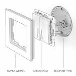 Встраиваемый светодиодный светильник Feron AL201 29773