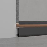 Профиль Arlight PLINTUS-H73-F-2000 BLACK 043480