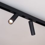 Трековый магнитный светильник Arlight MAG-SPOT-25-R120-12W Day4000 (BK, 30 deg, 24V, DALI) 046320